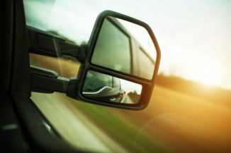 Tractor-trailer sideview mirror