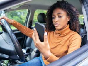 top distractions for drivers in Kentucky