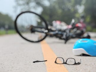 hit and run accident scene