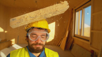 Construction worker struck by a falling object on site wearing PPE – struck by a falling object accident lawyer in Kentucky