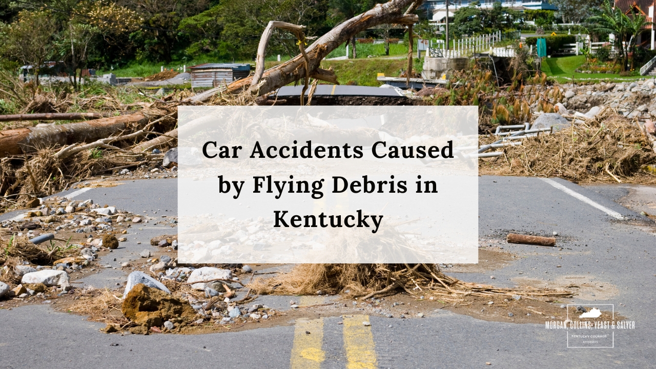 debris on road